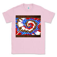 Bubblegum Pink usa tie dye Classic Tee - AdoDesignShop