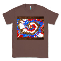 Chestnut usa tie dye Classic Tee - AdoDesignShop