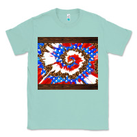 Seafoam usa tie dye Classic Tee - AdoDesignShop