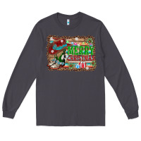 Smoke merry christmas western boots Long Sleeve Tee - AdoDesignShop