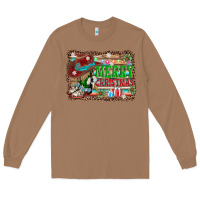 Toasted Coconut merry christmas western boots Long Sleeve Tee - AdoDesignShop