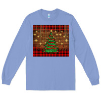 Colony Blue Christmas trees Long Sleeve Tee - AdoDesignShop