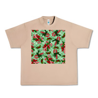 Burro christmas candy cane seamless pattern Urban Heavy Tee - BundleAndBundleShop