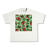 Pistachio christmas candy cane seamless pattern Urban Heavy Tee - BundleAndBundleShop