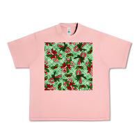 Salmon christmas candy cane seamless pattern Urban Heavy Tee - BundleAndBundleShop