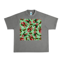 Tornado christmas candy cane seamless pattern Urban Heavy Tee - BundleAndBundleShop