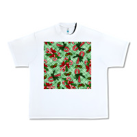 White christmas candy cane seamless pattern Urban Heavy Tee - BundleAndBundleShop