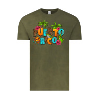 Vintage Olive puerto rico Vintage Tee - AdoDesignShop