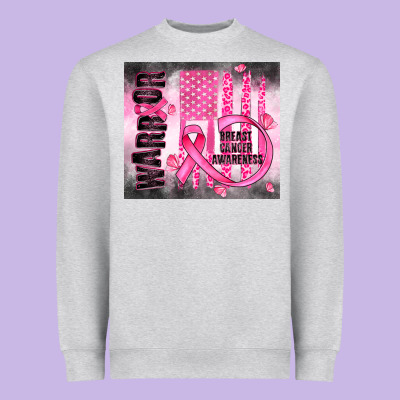 Breast Cancer Heavyweight Sweatshirt Designed By Jahusdesignshop