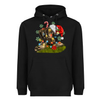 Black Christmas soldier veteran boots Heavyweight Hoodie - MaliasSmallBusiness