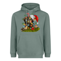 Sage Christmas soldier veteran boots Heavyweight Hoodie - MaliasSmallBusiness