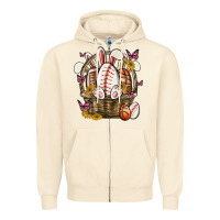 Sandshell easter basket sports Zipper Hoodie - MaliasSmallBusiness