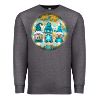 Charcoal Heather Winter Gnomies Ornament Premium Sweatshirt - BundleAndBundleShop