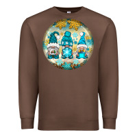 Chestnut Winter Gnomies Ornament Premium Sweatshirt - BundleAndBundleShop