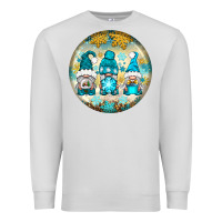 Dove Grey Winter Gnomies Ornament Premium Sweatshirt - BundleAndBundleShop