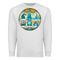 Oatmeal Heather Winter Gnomies Ornament Premium Sweatshirt - BundleAndBundleShop