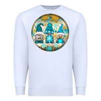 White Winter Gnomies Ornament Premium Sweatshirt - BundleAndBundleShop