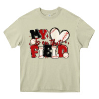 Mossy my heart is on that field baseball Heavy Core Tee - MaliasSmallBusiness