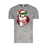 Christmas Snowman Coffee Vintage Tee | Teevron