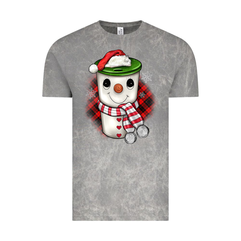 Christmas Snowman Coffee Vintage Tee by JahusDesignShop | Teevron