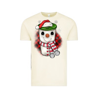 Vintage Arctic Christmas snowman coffee Vintage Tee - JahusDesignShop