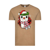 Vintage Coffee Christmas snowman coffee Vintage Tee - JahusDesignShop