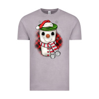 Vintage Zinc Christmas snowman coffee Vintage Tee - JahusDesignShop