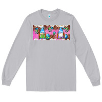 Moon Dust Western Easter Day Gnomes With Eggs Long Sleeve Tee - Artiststas