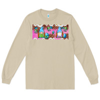 Mushroom Western Easter Day Gnomes With Eggs Long Sleeve Tee - Artiststas