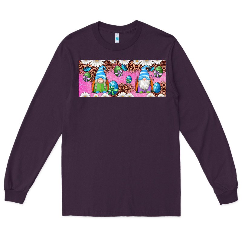 Western Easter Day Gnomes With Eggs Long Sleeve Tee by Artiststas | Teevron