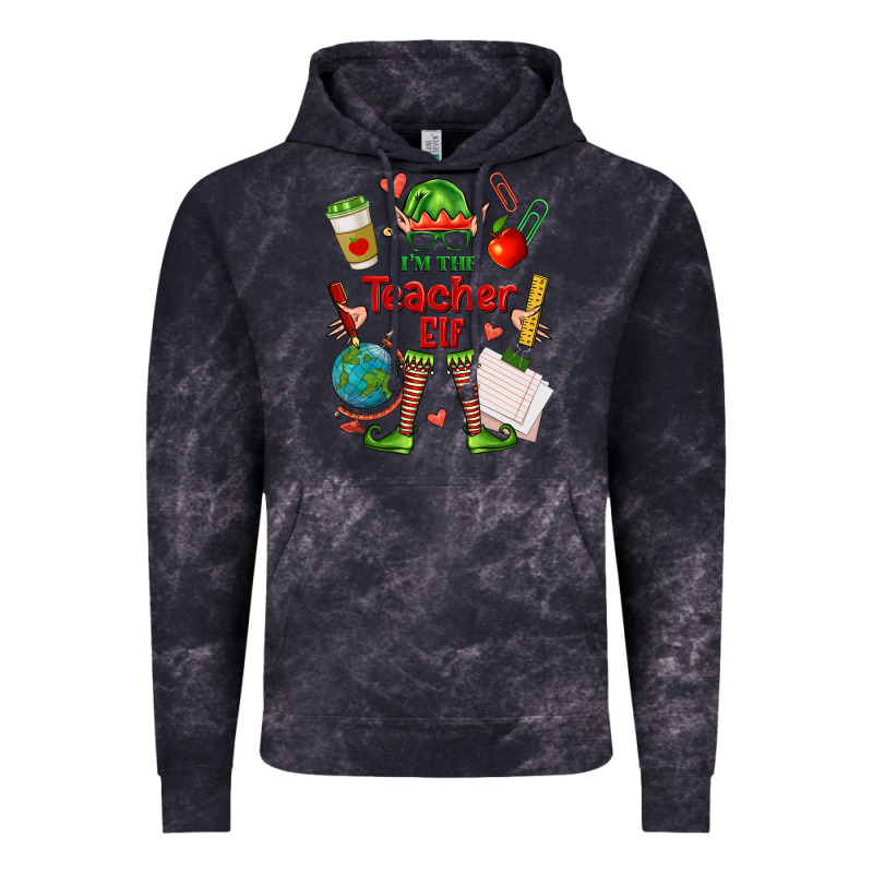 Im The Teacher Elf Vintage Hoodie by FaDigitalArtStudio | Teevron