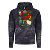 Cloud Black im the teacher elf Vintage Hoodie - FaDigitalArtStudio
