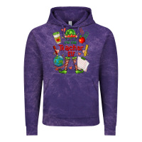 Cloud Purple im the teacher elf Vintage Hoodie - FaDigitalArtStudio