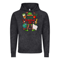 Vintage Black im the teacher elf Vintage Hoodie - FaDigitalArtStudio