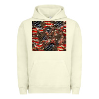 Pigment Pistachio American flag leopard tumbler Urban Hoodie - HowdyJamesFarm