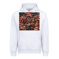 White American flag leopard tumbler Urban Hoodie - HowdyJamesFarm