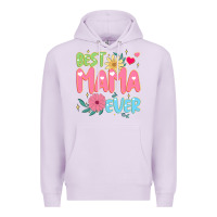Lilac best mama ever Premium Hoodie - JahusDesignShop