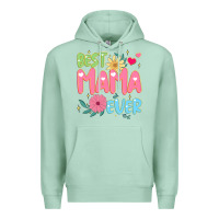 Seafoam best mama ever Premium Hoodie - JahusDesignShop