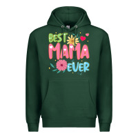 Sports Green best mama ever Premium Hoodie - JahusDesignShop