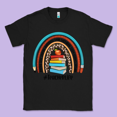 #teacherlife Classic Tee Designed By Jahusdesignshop
