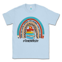Dusty Blue #teacherlife Classic Tee - JahusDesignShop