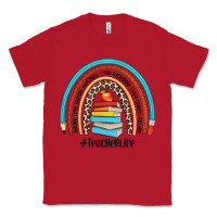 Red #teacherlife Classic Tee - JahusDesignShop