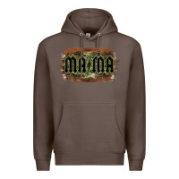 Coffee Camouflage Patterned Mama Tried Premium Hoodie - Bettercallsaul