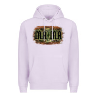 Lilac Camouflage Patterned Mama Tried Premium Hoodie - Bettercallsaul