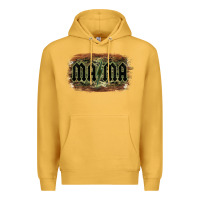 Mustard Camouflage Patterned Mama Tried Premium Hoodie - Bettercallsaul