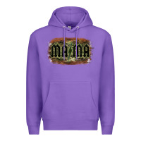 Purple Camouflage Patterned Mama Tried Premium Hoodie - Bettercallsaul