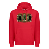 Red Camouflage Patterned Mama Tried Premium Hoodie - Bettercallsaul