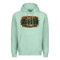Seafoam Camouflage Patterned Mama Tried Premium Hoodie - Bettercallsaul