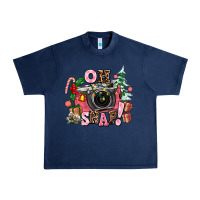 Navy christmas oh snap Urban Heavy Tee - AdoDesignShop