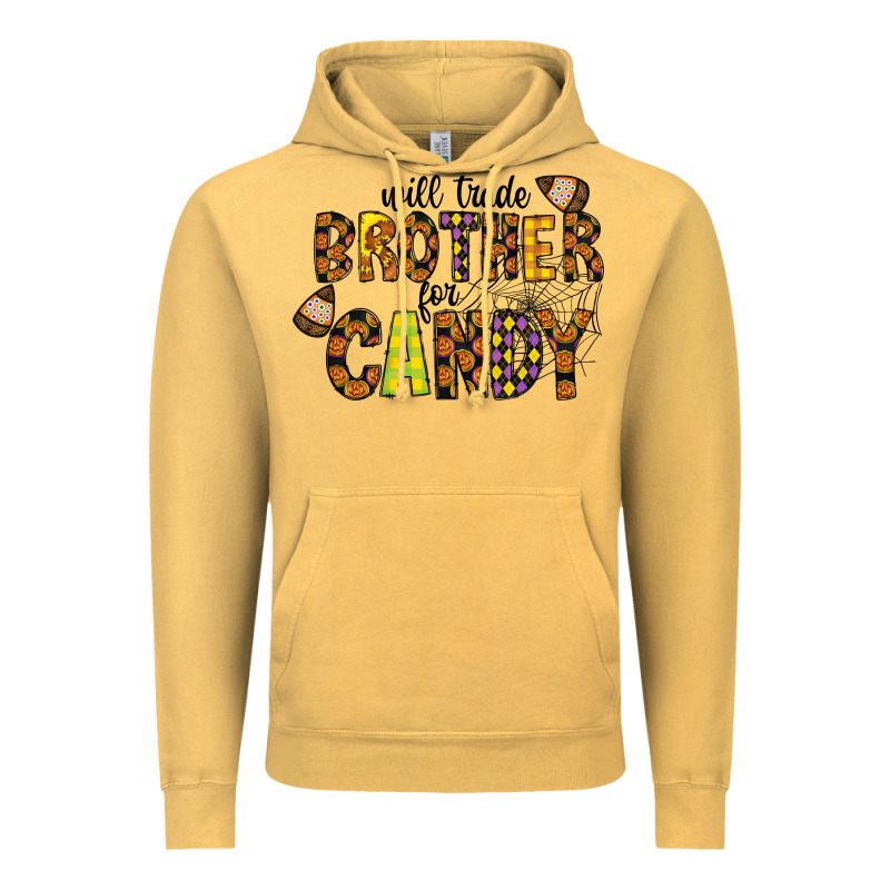 Will Trade Brother For Candy Vintage Hoodie by CowhideDigitalArt | Teevron